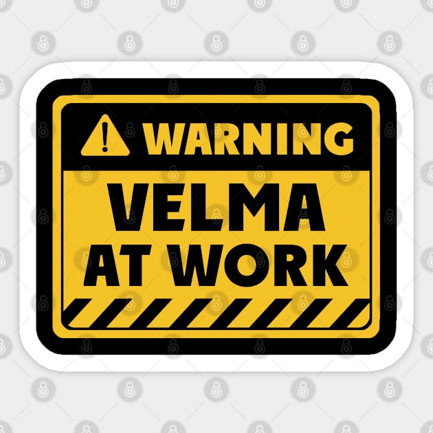 Velma at work Sticker by EriEri